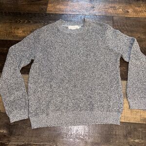 Label Of Graded Goods L.O.G.G. Size Medium Gray‎ Sweater Long Sleeve Oversized